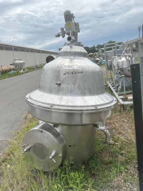 Used WESTFALIA MSA160-01-076 Disc Automatic Centrifuges New Jersey US | Perry Equipment #117831