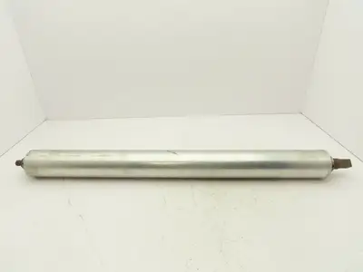 3.25"x 34" Aluminum Conveyor Pulley Roller 38" OAL 1.25" Shaft