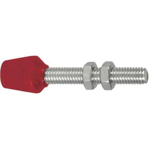 De-Sta-Co M10 x 4.72" Flat Cap Bonded Neoprene Spindle - Metric 235208-M