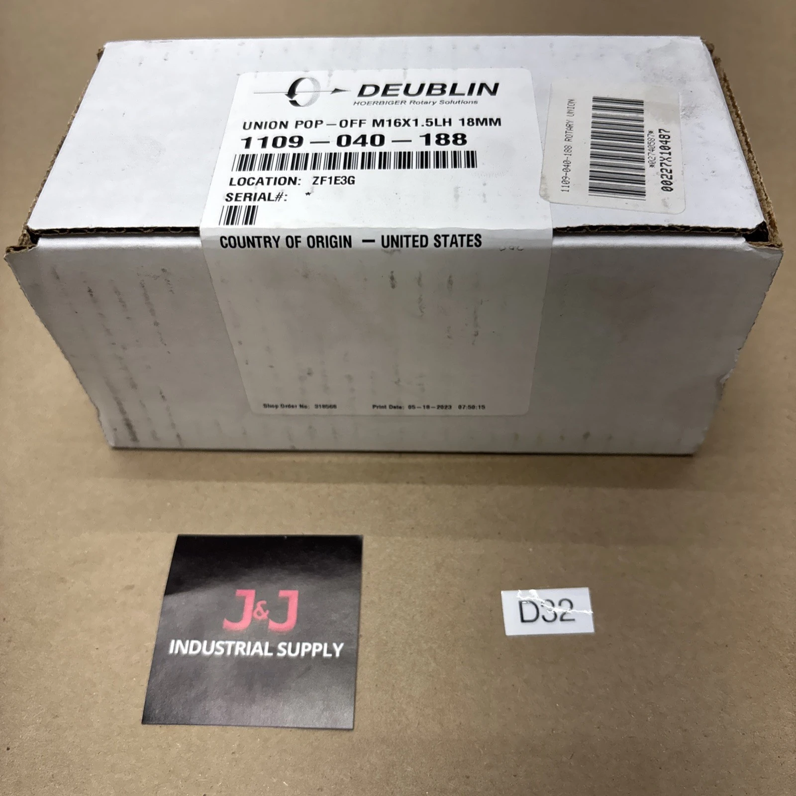 NEW Deublin 1109-040-188