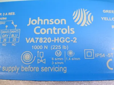 NEW Johnson Controls VG7443GT