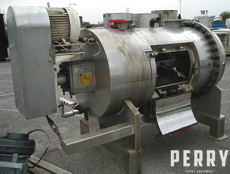 1988 CINCINATTI BUTCHERS SUPPLY 30" X 5' Dryer Rotary Vacuum Conical See Also DR670 | Perry Equipment