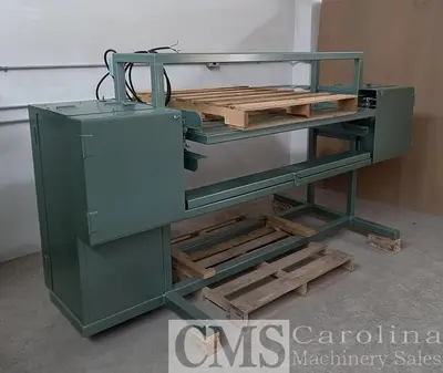 USED CUSTOM BUILT 60" PALLET BAND SAW DISMANTLER