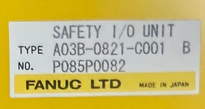 FANUC A03B-0821-C001 B Programmable Logic Controller Accessories | Great American Equipment Company (2)