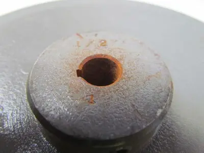 T.B. Woods MS-58 variable sheave pulley 1/2" bore maximum 8900 RPM