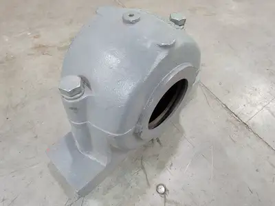 Split Pillow/ Plummer Block Bearing Housing SSN524, 4-7/16" Shaft Diameter