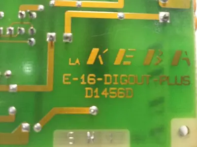 USED KEBA E-16-DIGOUT-PLUS D1456D