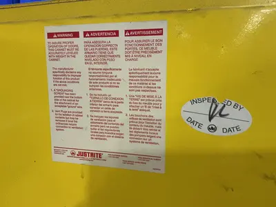 Used JUSTRITE 25450 Cabinets Ohio US | HGR 24 #1503692