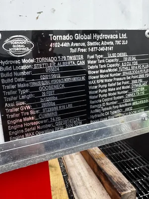 2019 TORNADO T-70 Vacuum Trailer | American Contractors Equipment Supply (4)