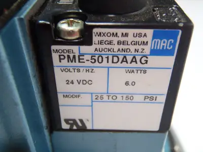 New | in-Stock MAC MULTI-PRESSURE PAK Solenoid Valves | Maverick Industrial Sales #1110336
