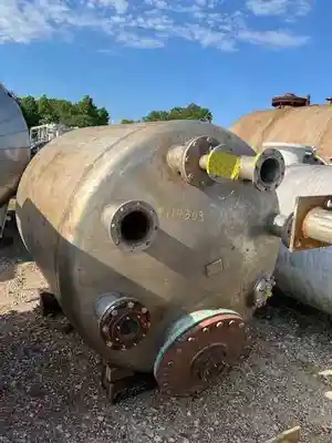1000 gal m&m welding ss pressure vessel