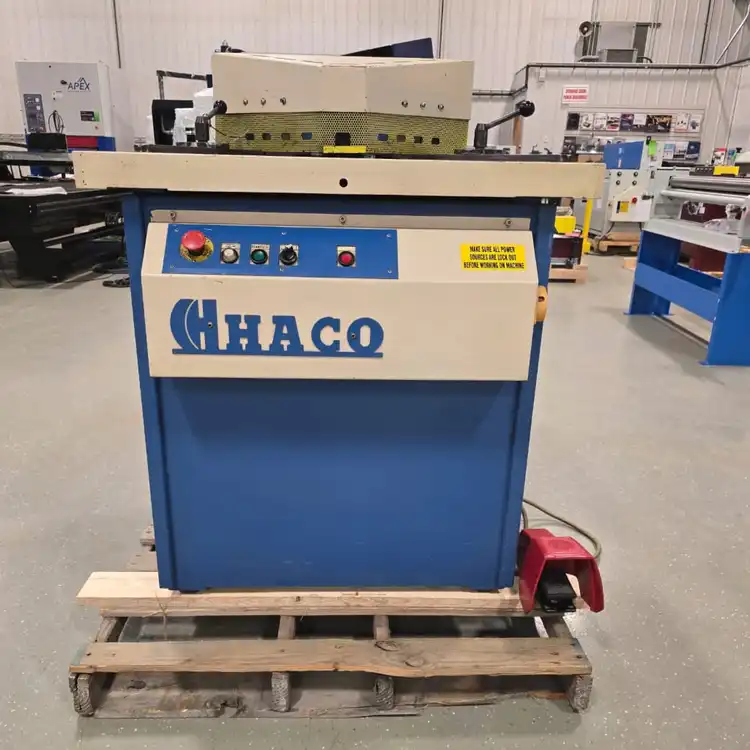 Used HACO PRE-OWNED HACO ¼” FIXED ANGLE HYDRAULIC NOTCHER Notching Machines Manitoba CA | Empire Machinery & Tools Ltd. #1359802