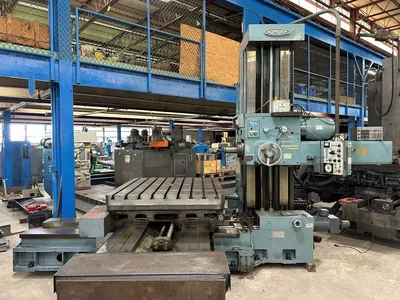 Used NOMURA B-100WR Horizontal Table Type Boring Mills New York US | Prime Machinery #1128786