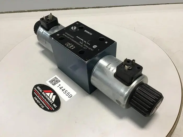 Used BOSCH 081WV10P1V1004WS024/00D51 Valves/Fittings Michigan US | Ideal Machinery #607624