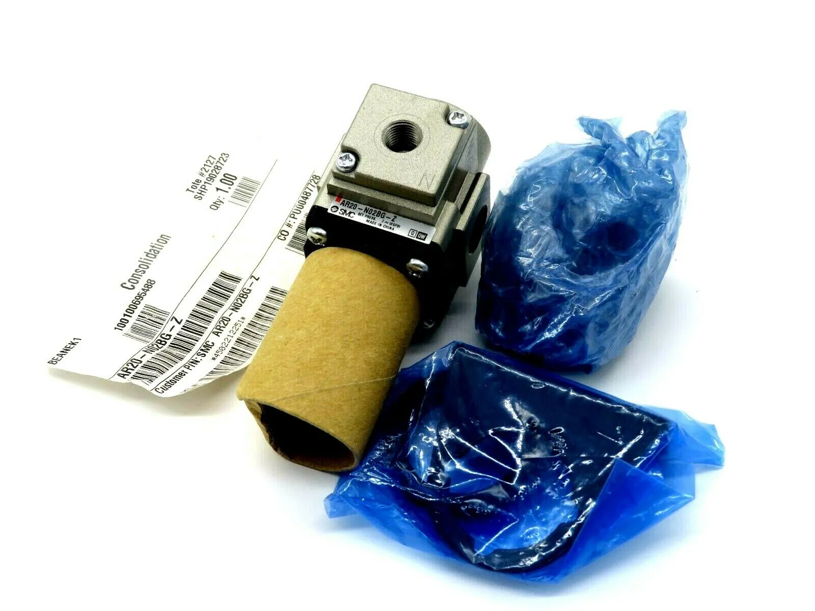 NEW SMC AR20-N02BG-Z PRESSURE REGULATOR AR20N02BGZ