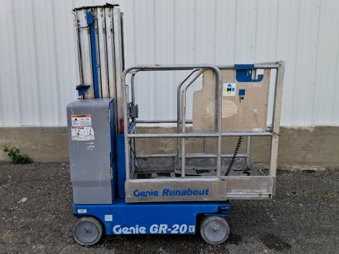 Used 2018 Genie GR-20 Manlifts Texas US | Stack Equipment #924943