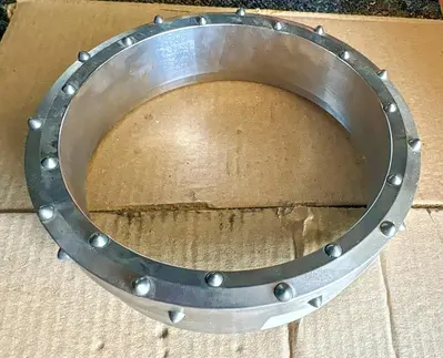 New | in-Stock AFTERMARKET 6" DUAL ROTARY SHOE – 22 BALLISTIC BUTTON ASSEMBLY Drilling Attachments Pennsylvania US | East West Machinery & Drilling #1418078
