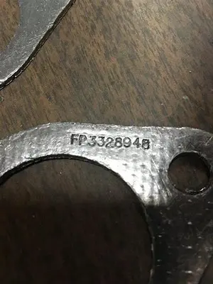 New | in-Stock AFTERMARKET DIESEL EXHAUST MANIFOLD GASKET - FP3328948 Engine Parts & Accessories Pennsylvania US | East West Machinery & Drilling #1416363