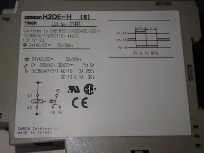New | in-Stock OMRON H3DEH (S) Counters/Timers Ohio US | HGR 24 #750603