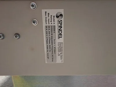 USED SPINDLE MASTER ELECTRONICS 4V026A-H ADJUSTABLE FREQUENCY AC DRIVE