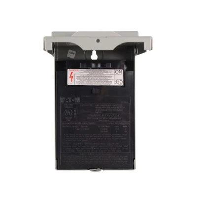 Eaton DPF222R Air Conditioning Disconnect, Fused Pullout, 60A, 120/240V, 10 kAIC [New]