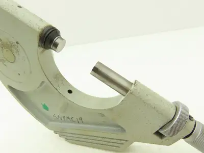 Mitutoyo 523-122 Metric Dial Snap Meter 25-50mm .001mm Graduations 0-65mm