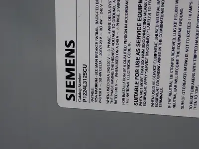 USED SIEMENS PI22UL3125CU