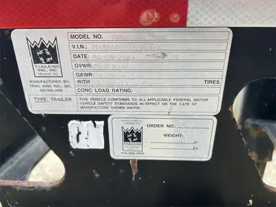 Used 2006 TRAIL KING _UNKNOWN_ Booster Trailers Iowa US | Kading Ag #1501721