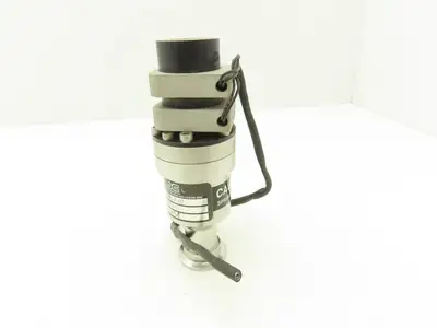 MDC KAV-100-P-02 Pneumatic Angle Solenoid Valve High Vacuum 1" Connection