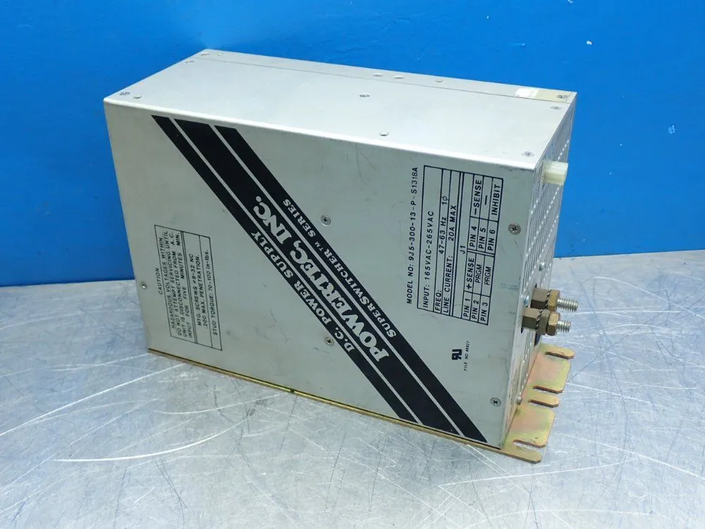 Used POWERTEC INC 9J530013PS1318A DC Power Supplies Ohio US | HGR 24 #1070184
