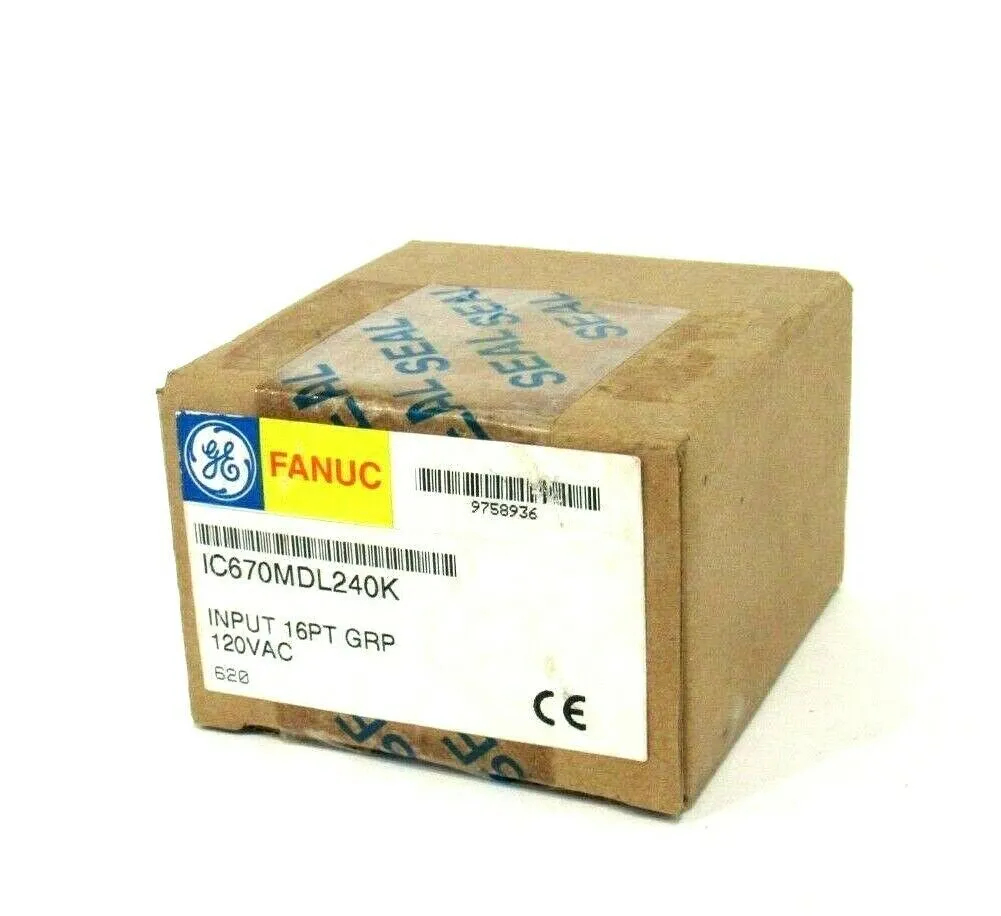NEW SEALED GE FANUC IC670MDL240K INPUT MODULE