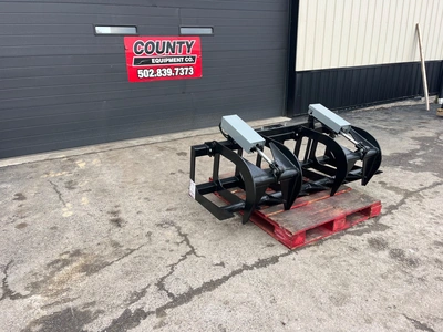 EXPRESS STEEL 66 inch Brush Grapple Skid Steer Grapple | County Equipment Company LLC (2)