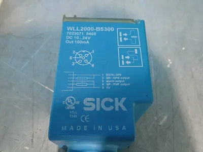 New | in-Stock SICK WLL2000B5300 Photoelectric Sensors Ohio US | HGR 24 #864377