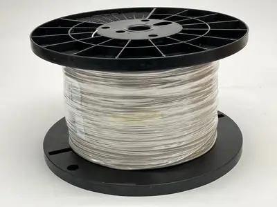NEW JUDD WIRE 18 AWG WIRE, WHITE, STYLE 1430, XLPVC 300V 16/30