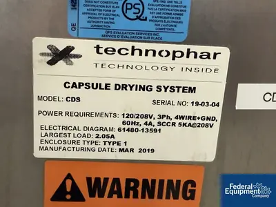 New | in-Stock Technophar Technophar Softgel Encapsulation Line Capsule Fillers Ohio US | Federal Equipment Company #1338431