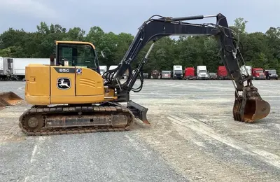 Used JOHN DEERE 85G Crawler Excavators - Mini North Carolina US | Mitsubishi HC Capital America #1362855