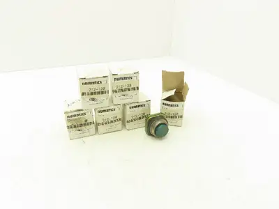 Numatics Numatrol 212-120 Green Pushbutton Operator 25mm Ext Head  Lot of 6
