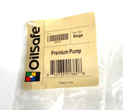 102300 | Oilsafe  Premium Hand Transfer Pump, 1 to 1 Ratio, Beige - New