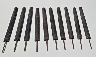 Lot of 10 Bay State Sterling USA File 1/2 x 1 x 10 Abrasive Stone C24S4BA2