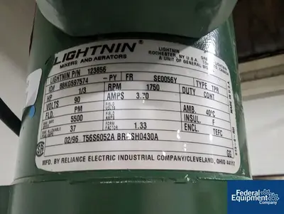 USED Bulling Metal Works 400 Liter Bulling Metal Works Reactor, 316L S/S, 45/120#