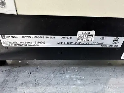 USED ISHIDA CO. LTD. IP-EMZ