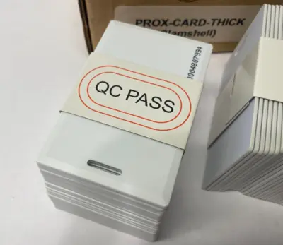 New | in-Stock ZKTECO 125KHZ PROXIMITY CARDS, THICK, CLAMSHELL Security & Surveillance Michigan US | Maverick Industrial Sales #1091408