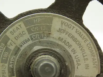 Vogt 2801 Forged Steel Gate Valve 3/4" FNPT 800# 1975PSI  Lot of 2