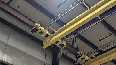 SHAW BOX 1 Ton Cranes - Overhead, Bridge | Highland Machinery & Crane (3)