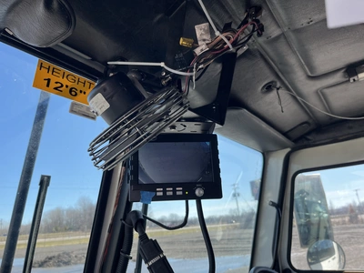 USED 2013 MACK LEU633 REFUSE PACKER BODY WITH AUTO ARM.