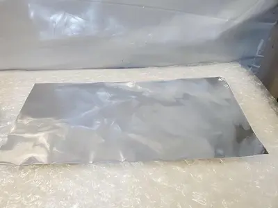 ARTUS PLASTIC SHEET SILVER 10X20X.0005