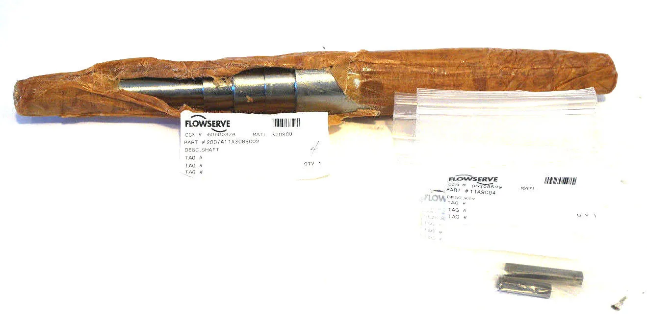 NEW FLOWSERVE 2807A11X308B002 SHAFT 60600376