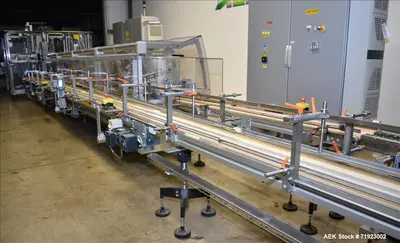 Used BOSCH TTF Cartoner Trisealer - Triseal Carton Former Illinois US | Aaron Equipment #86999