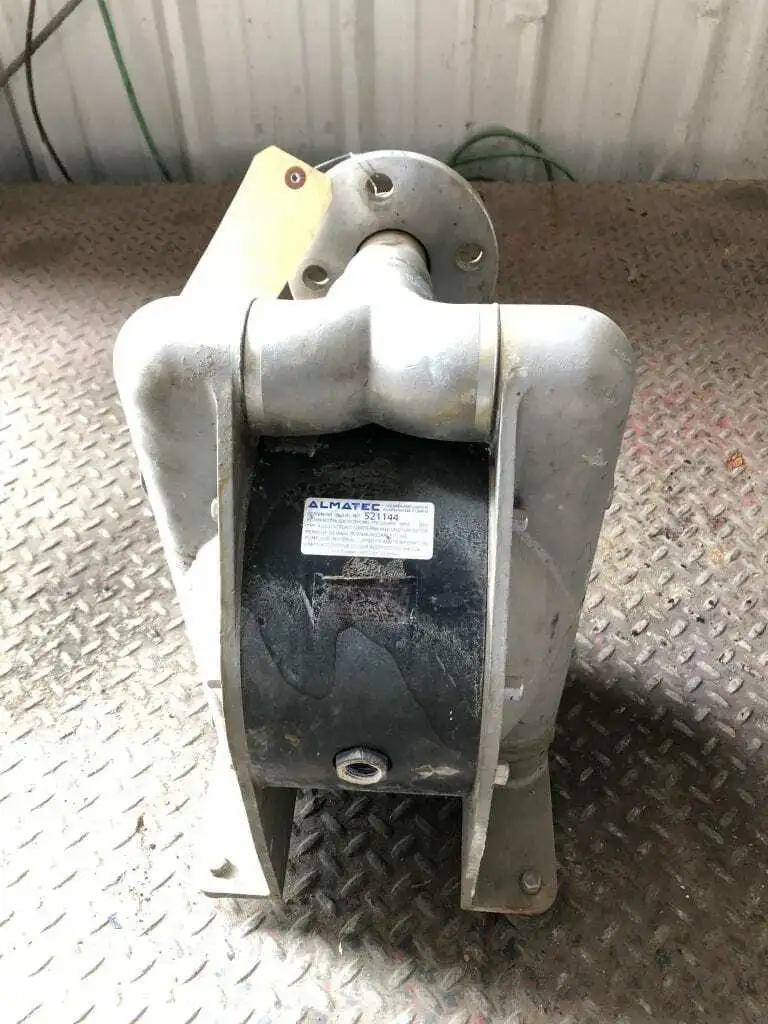 ALMATEC CHEMICOR Series 316SS Membrane Double Diaphragm Pump 102PSI ; 1/2″ X 2″