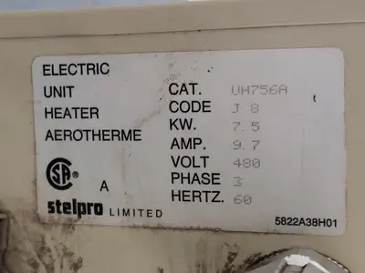 USED STELPRO UH756A